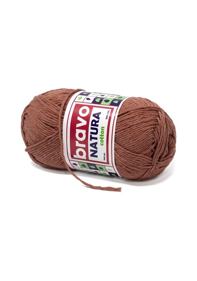 Natura %100 Koton İplik 100 Gram 200 Metre Renk Kodu:506 Tarçın