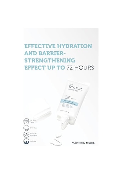The Purest Solutions, 24 Saat Etkili Günlük Yoğun Nemlendirici Cilt Bakım Kremi 50 Ml