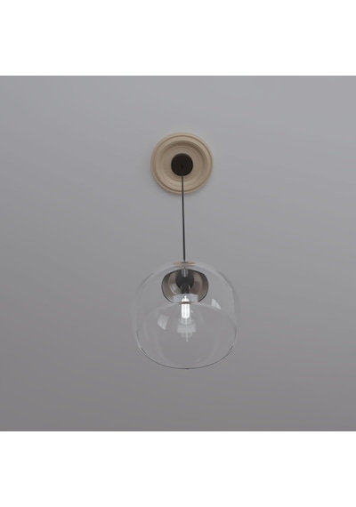 Cmp10trgbe Geleneksel Termoform Pvc Tavan Madalyonu 5 1/2 Cm'ye Kadar Kanopilere Uyar , 10" Od, Ultracover Saten Smokey Bej Diğer