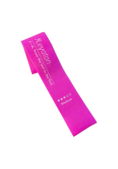 Latex Aerobik Band Orta Direnç Koyu Pembe Lab300 Pembe