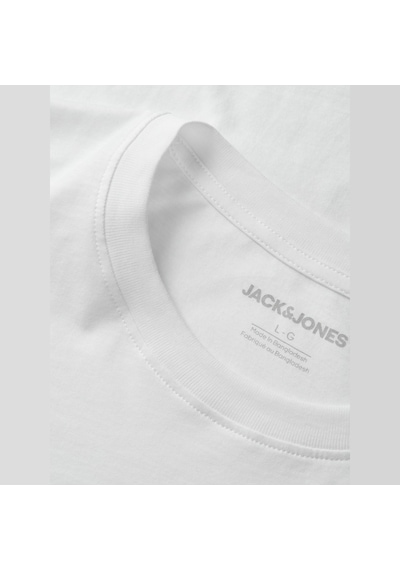 Jack & Jones Erkek Gögüs Baskili Regular Fit Bisiklet Yaka - Roche - 12298443 Beyaz Jack & Jones Erkek Gögüs Baskili Regular Fit Bisiklet Yaka - Roche - 12298443 Beyaz