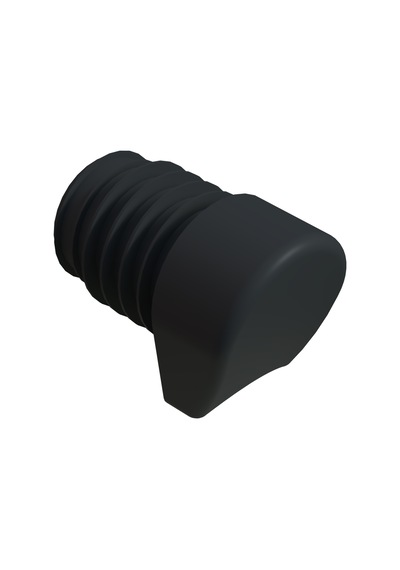 Cateksss 25 Mm At Nalı Kademeli Sandalye Pabucu Antrasit Gri - 40 Lı Paket