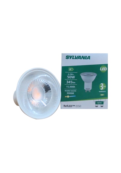 Sylvania RefLED ES50 4,2W 3000K GU10 - 29160
