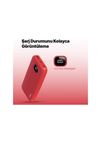 Ttec 2BB205GK Lcd 10.000 mAh Powerbank