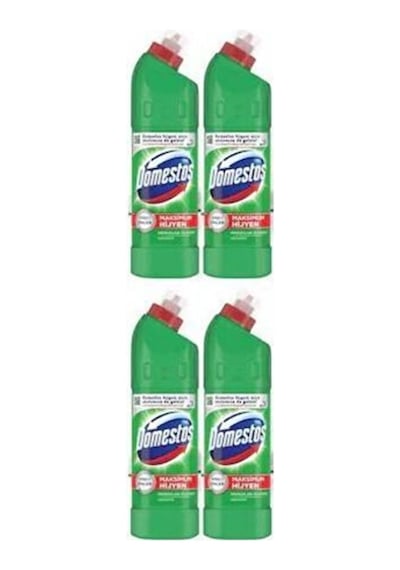 Domestos Çamaşır Suyu Dağ Esintisi 750 Ml Çamaşır Suyu 4'li Diğer
