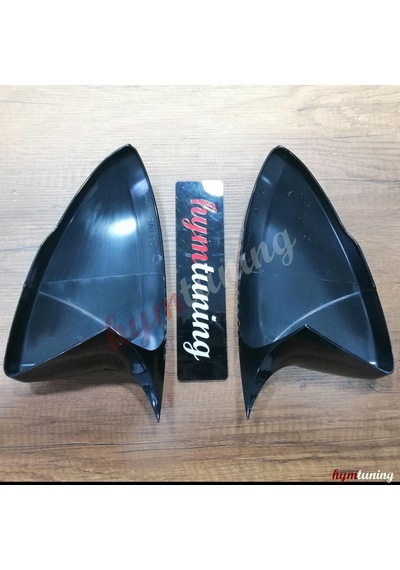 Opel Astra K Yarasa Ayna Kapağı - Piano Black Parlak Siyah