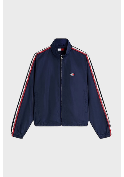 Tommy Jeans Logolu Regular Fit Dik Yaka Ceket Erkek Mont Dm0dm23218 C1g Lacivert