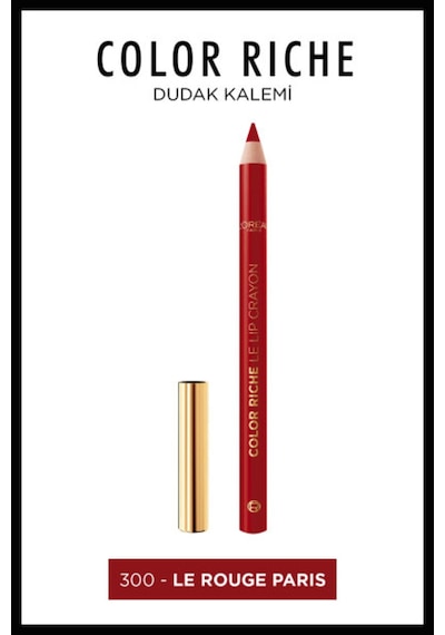 L'oréal Paris Color Riche Dudak Kalemi - 300 Le Rouge Paris Diğer