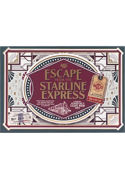 Professor Puzzle - Dedektif Oyunu - Escape From The Starline Express