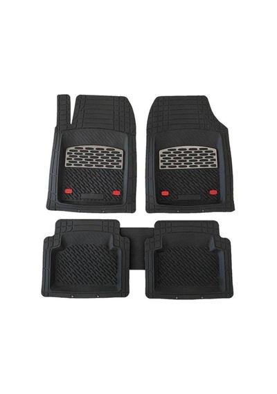 Ford İle Uyumlu Puma İle Uyumlu İle Uyumlu Universal Derin Havuzlu Paspas Krom Karbon