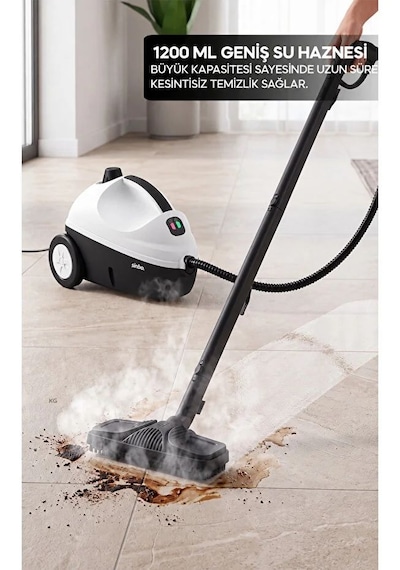 Sinbo SSC-6431 1500 W Buharlı Temizleyici + 13 Parça Aksesuar