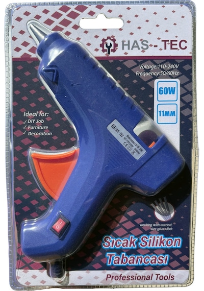 Profesyonel Elektrikli 60w Silikon Tabancası 11 Mm Silikon Genişliği, Hızlı Isınma, Ergonomik