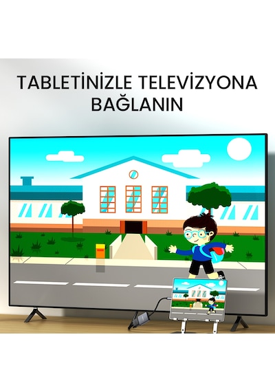 Veggieg Type-c To Vga 1080p 60hz Çevirici Dönüştürücü Kablo Adaptör