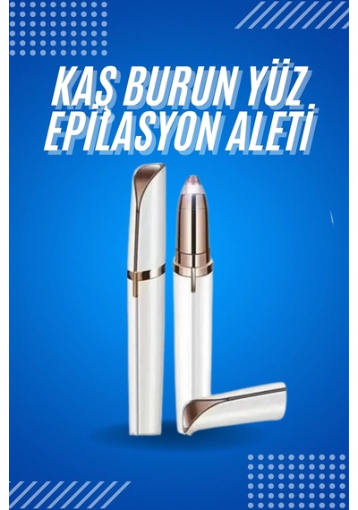 Tüy Kıl Alma Kaş Bıyık Unisex Yüz Bakım Epilasyon Aleti Pilli Krgltgs0lff886x74u7