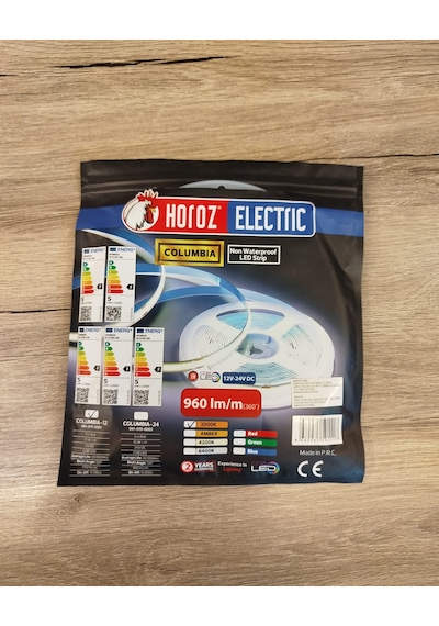320 Ledli Şerit Led Günışığı 3000k Ip44 5 Metre Columbia Horoz 3000K(Günışığı)