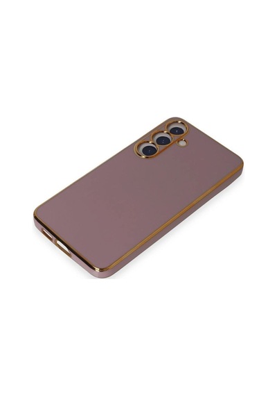 Samsung Galaxy S24 Kılıf Volet Silikon - Mor