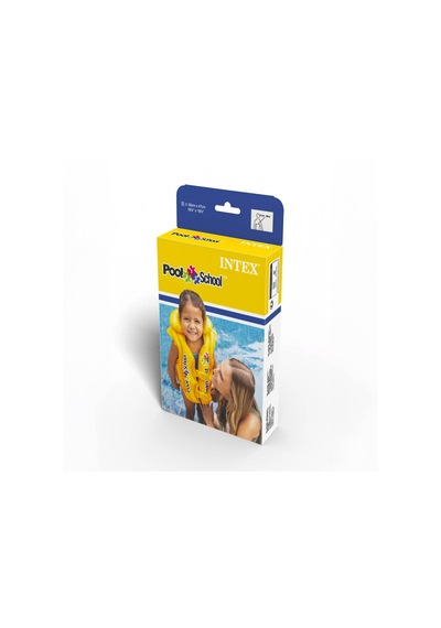 Çocuk Can Yeleği - Intex - Yakalı - Sarı 58660 Çok Renkli