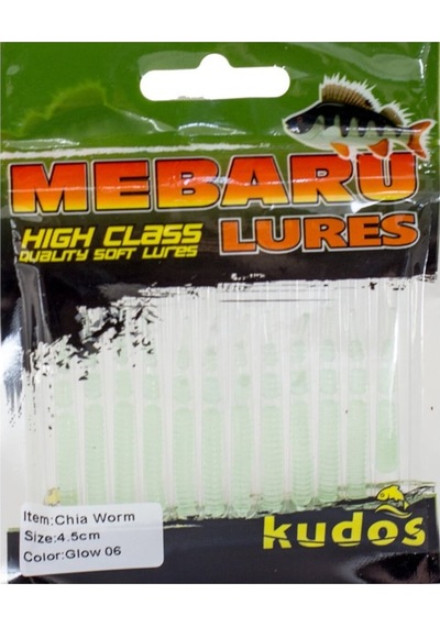 Kudos Chia Worm Size: 4,5 Cm Silikon Yem