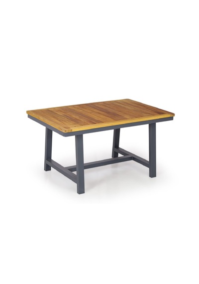 Madera Alüminyum Bahçe Balkon Oturma Grubu 3+1+1+masa Gri