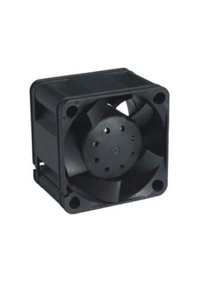 Kasa Fanı - 40X40X28 Mm - 12 Volt 0.30 Amper - 2X 3 Pin