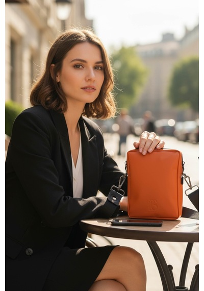 Brandsmithshop Tangerine Mandalina Glow Elegant Omuz Çantası Çok Renkli