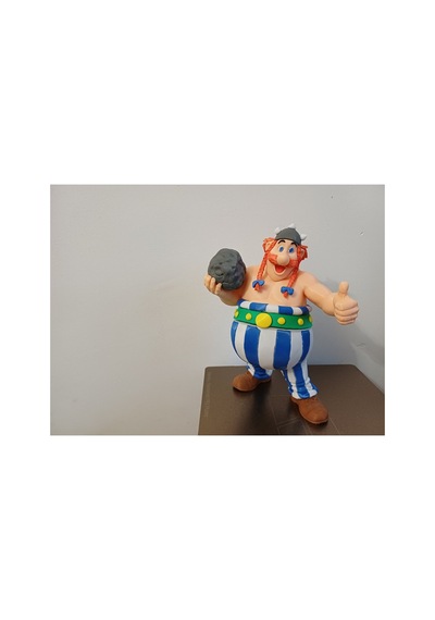 Obelix Figür 20cm-3d Baskı-kolleksiyonluk Biblo
