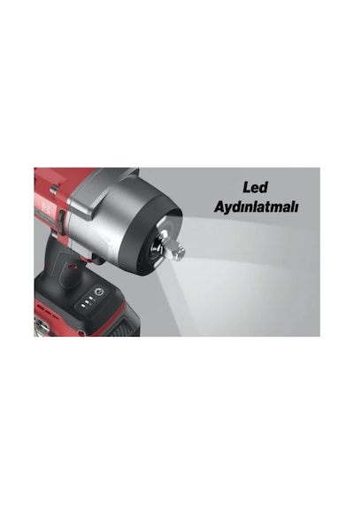 Tr Şarjlı Çift Akülü Darbeli Somun Sıkma 1/2 Sökme Tabanca 1180 Nm Tork Teker Bijon Söküm 18 Volt