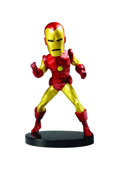 Marvel-Iron Man Head Knockers Fıgure