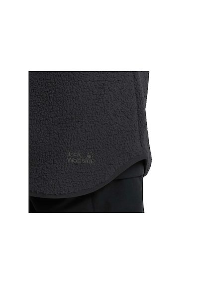 Jack Wolfskın Jack Wolfskin High Curl Coat Kadın Siyah Outdoor Ceketi 6000 Siyah