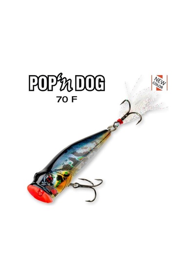Sakura Popn Dog Floating Rl09 5.5 Cm 7g Su Üstü Maket Balık