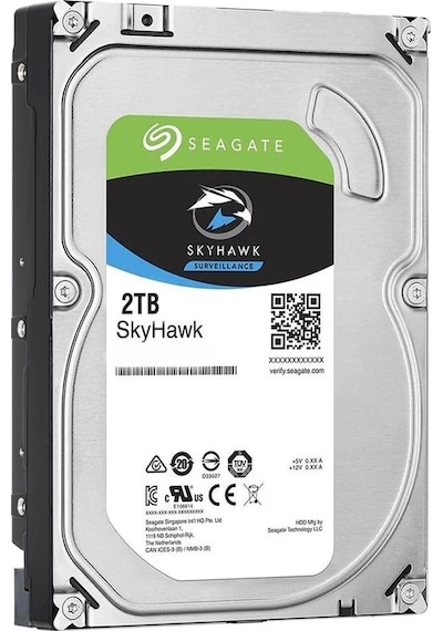 Güvenlik Harddisk 2tb 7/24 5900rpm Sata3 64mb Seagate Skyhawk Surveıllance