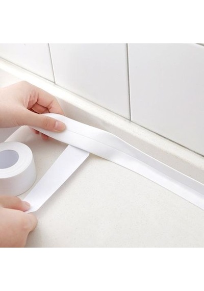 Lavabo Kenar Koruyucu Sızdırmazlık 3.2m 38mm Ev Bakım Temizlik Yardımcısı Boşluk Kapatıcı