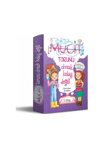 2 Ve 3.Sınıf Mucit Torunu Olmak Kolay Değil 5 Kitap Set+Hds