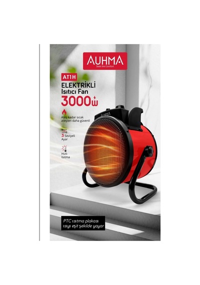 3000w Fanlı Isıtıcı 3 Kademeli Taşınabilir Elektrikli Hava Üfleyen Fan Radyatör Isınma Cihazı 220v