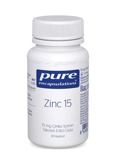 Pure Encapsulations Zinc 15 Mg Çinko 30 Kapsül