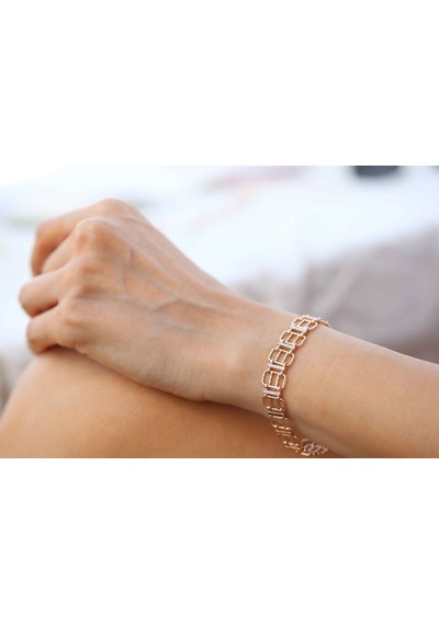 Reis Kuyumculuk T2038 Loure Bracelet Altın Bilezik