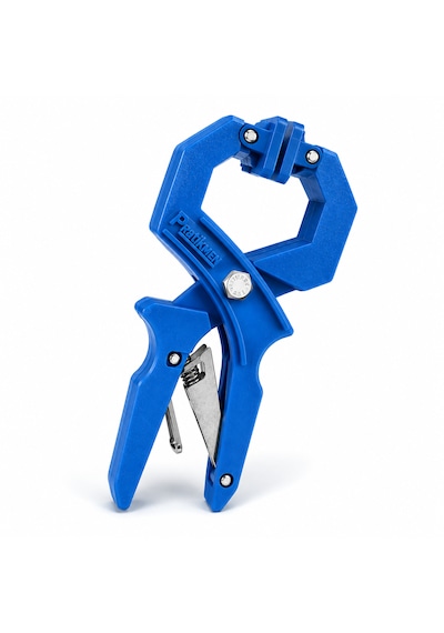 Ayarlanabilir Montaj Sıkma Ve Birleştirme Tetikli C İşkence Mavi