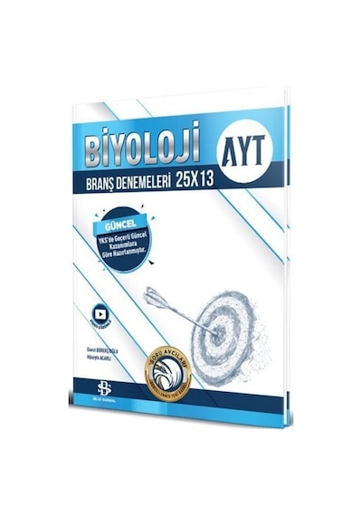 2025 Bilgi Sarmal Ayt Biyoloji 25 X 13 Branş Denemeleri