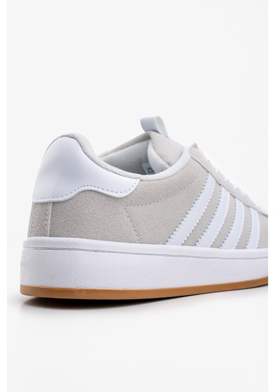 Bartrobel Kadın Süet Gri Spor Ayakkabı Sneaker
