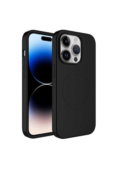 Apple Uyumlu iPhone 14 Pro Max Kılıf Magsafe Wireless Şarj Özellikli Pastel Renk Silikon Plas Kapak