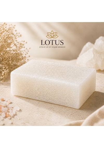 Lotus Arındırıcı & Peeling Etkili Doğal Tuz Sabunu 200 G
