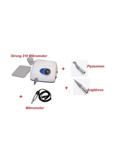 Mikromotor Strong 210 Öğrenci Tip Elektrikli Mikromotor