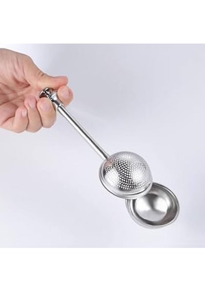 Zhlhome Bitki Çayı Süzgeci Çay Demleme Aparatı Gümüş