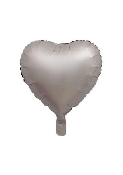Saten Kalp Gümüş 18 İnç Folyo Balon 1 Adet