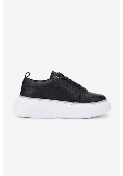 Valmenti Kadın Hakiki Deri Siyah Floter Sneakers & Spor Ayakkabı 1115 8026 Bn Ayk Y25 Sıyah Fltr Siyah