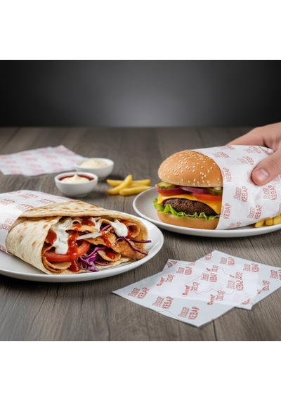 Döner Ve Hamburger Poşeti 19x19 Cm - 10 Mikron - 5 Kg Ekonomik Paket 1000 Adet