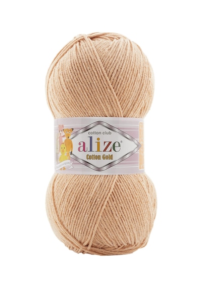 Cotton Gold - 964 Ten Melanj - 5'li Paket - 100gr/330m - Pamuklu Hırka Yelek Amigurumi İpi