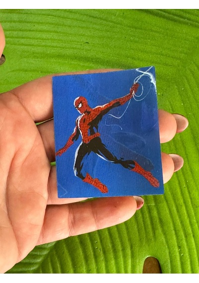 6x5 Cm 3 Boyutlu Değişen Spider Man Arma Dikiş Giyim Aksesuarı