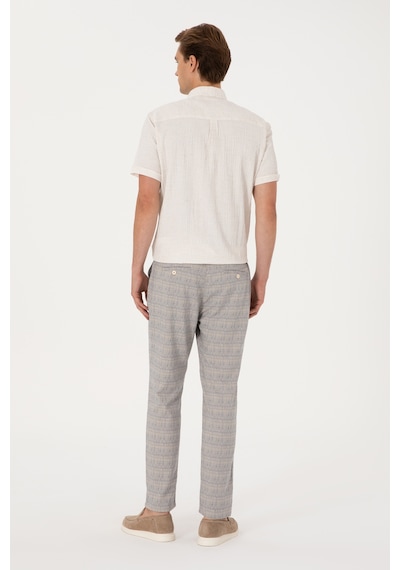 U.s. Polo Assn. Erkek Mavi Pantolon Kanvas-chino 50300438-vr036 Mavi