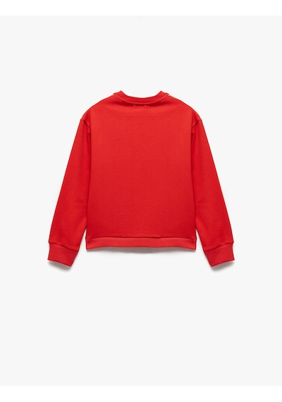 Koton Şardonlu Uzun Kollu Bisiklet Yaka Pamuklu Unicorn Baskılı Sweatshirt Kırmızı 6wkg10173ak Kırmızı Koton Şardonlu Uzun Kollu Bisiklet Yaka Pamuklu Unicorn Baskılı Sweatshirt Kırmızı 6wkg10173ak Kırmızı